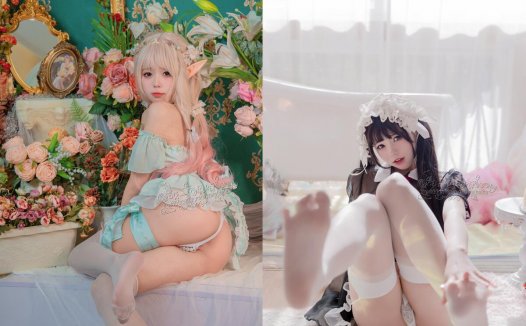 咬一口兔娘ovo定制，黏黏团子兔17套图片