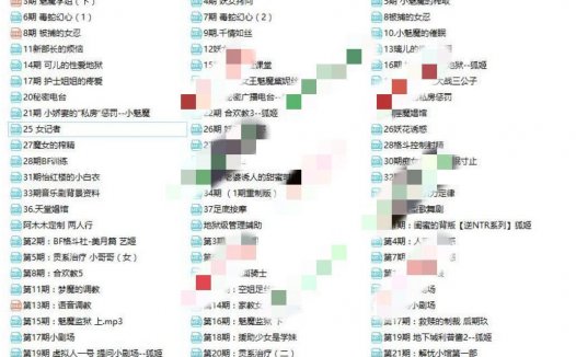 阿木木工作室asmr音声定制，新手村cv第二季和第三季