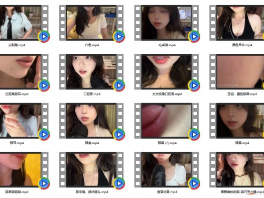 油管椰椰拿铁助眠爱发电舔麦付费合集资源